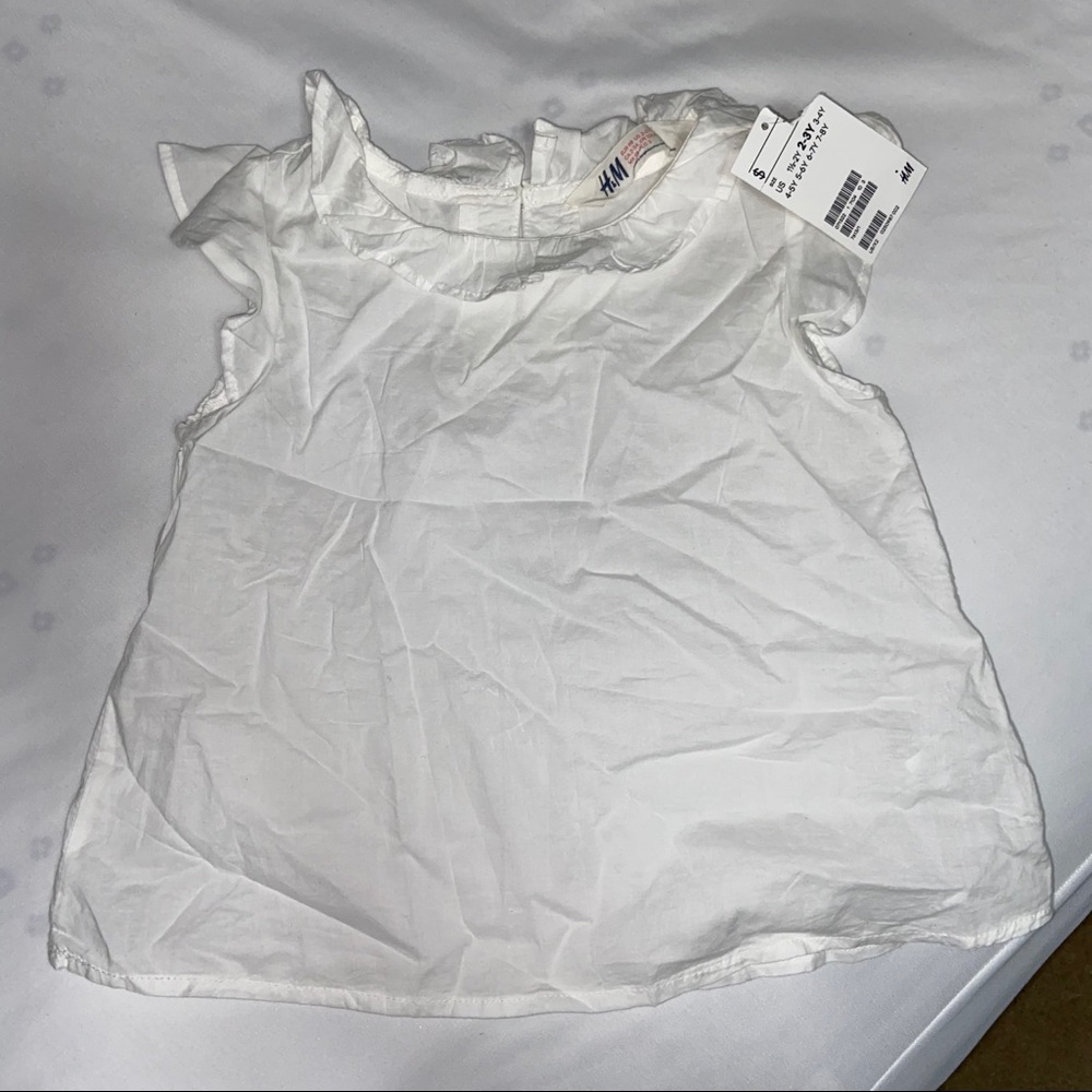 H&M cotton blouse NWT